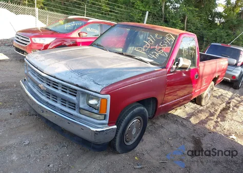 1990 Chevrolet Gmt-400 C1500 z USA, uszkodzony, nr VIN 1GCDC14Z0LE114563